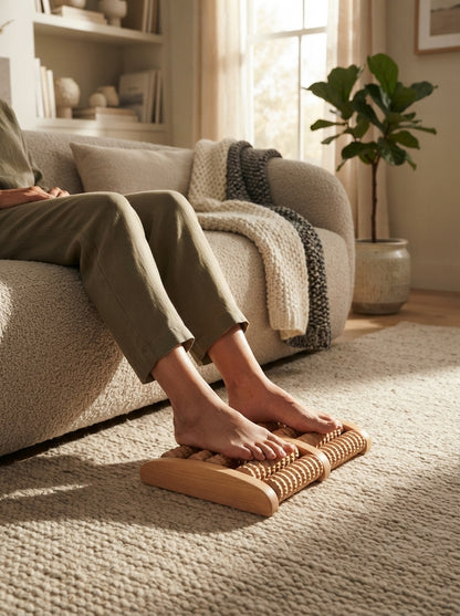Wooden Foot Massager Roller