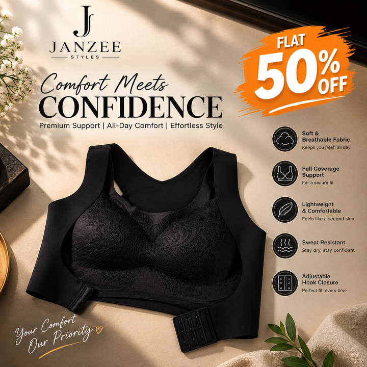 Imported Posture Butterfly Bra – Supportive Lift & Comfortable Fit | Multiple Colors